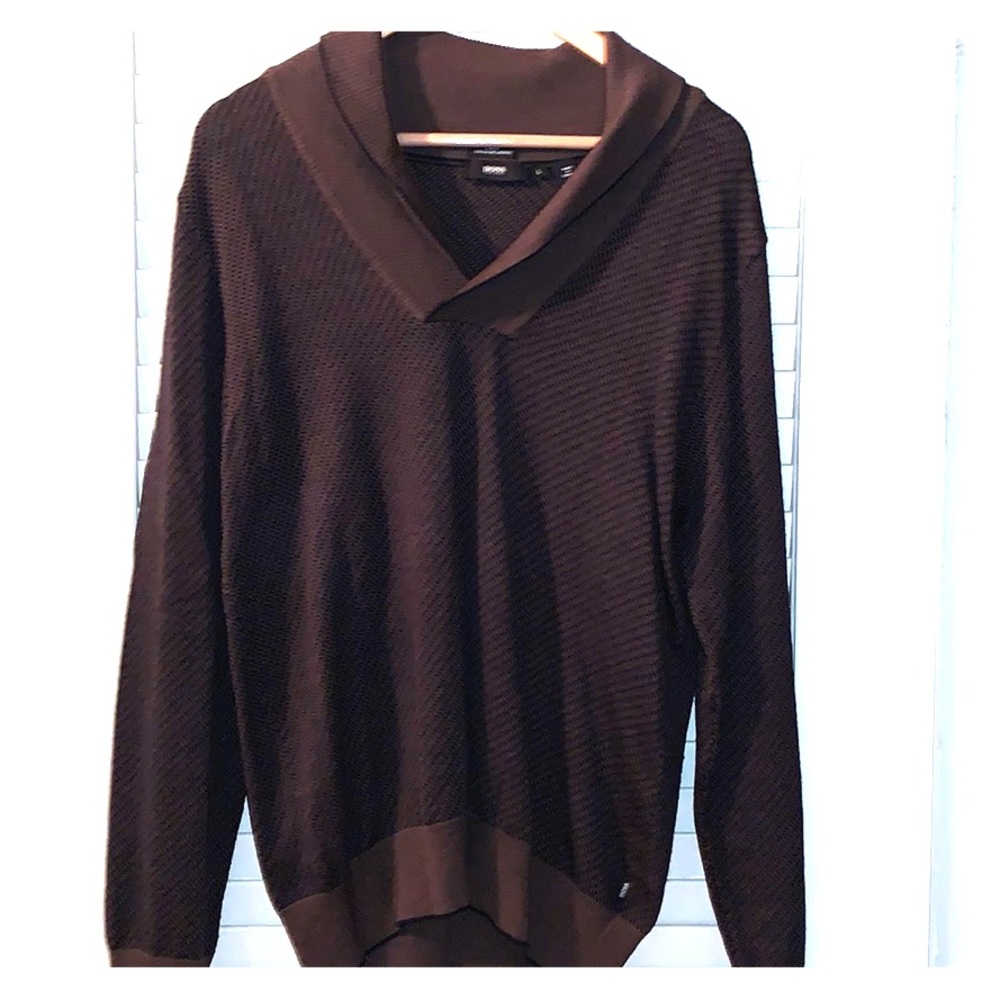 Boss Shawl Sweater